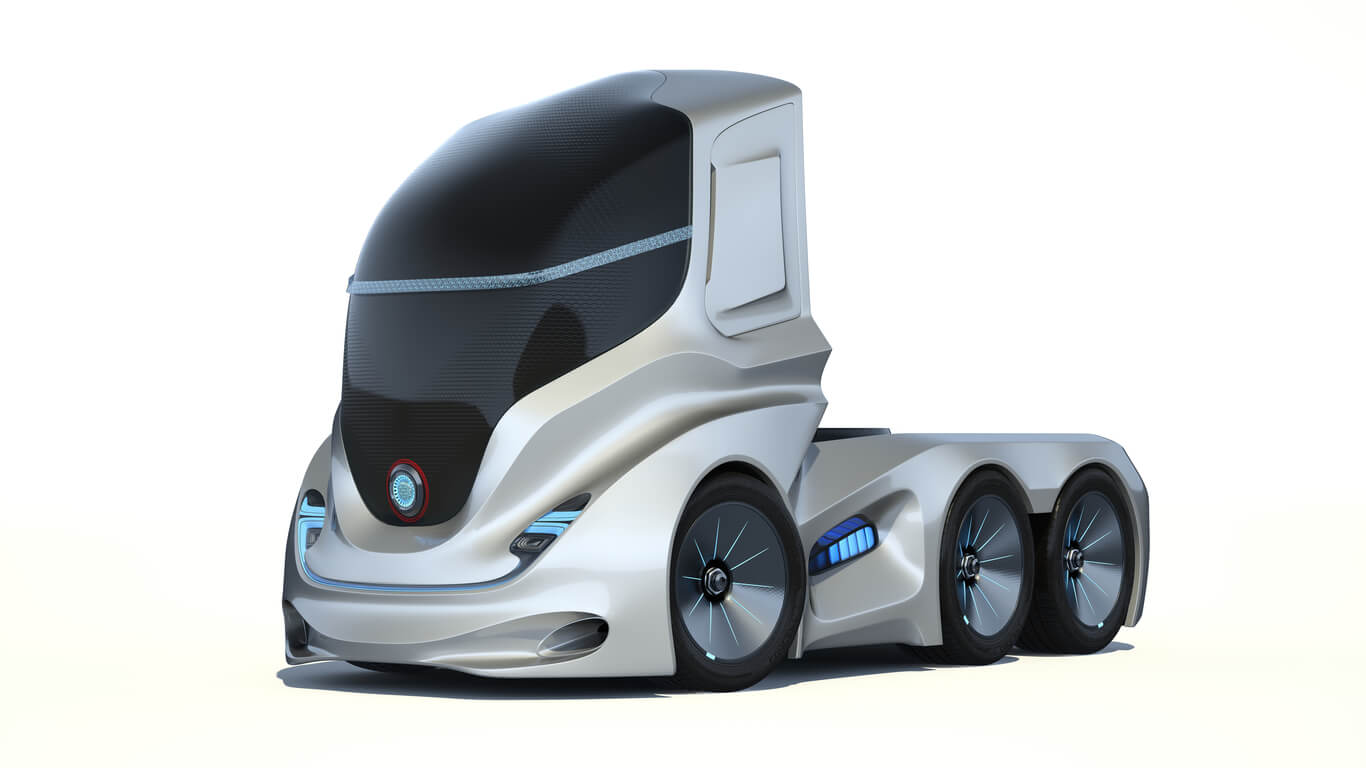 autonomous semi-truck concept