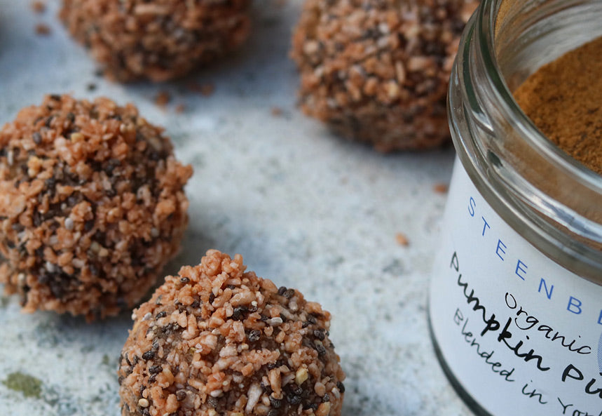 Pumpkin Energy Balls Recipe