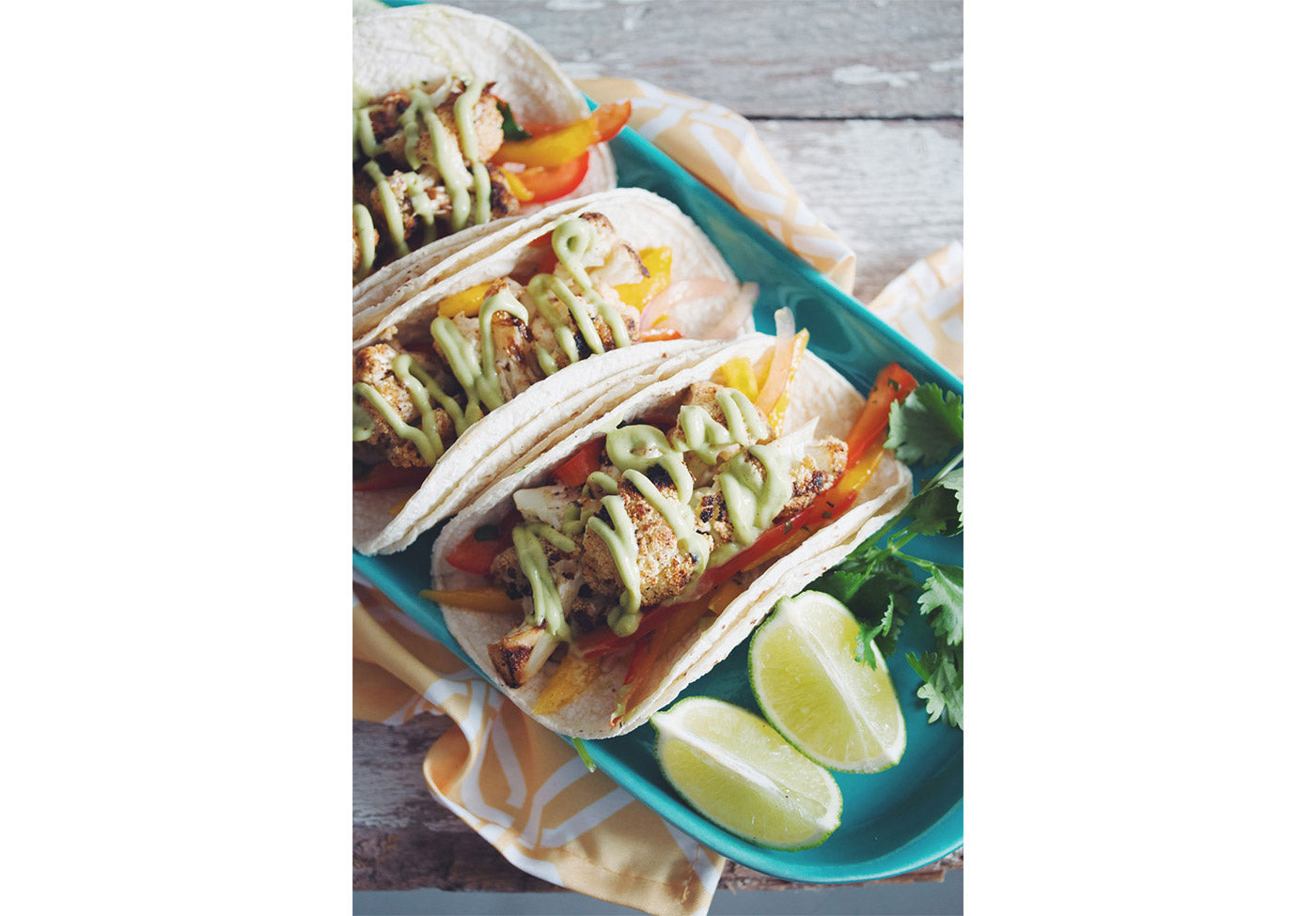 Grilled Cauliflower Tacos Vegan Recipe