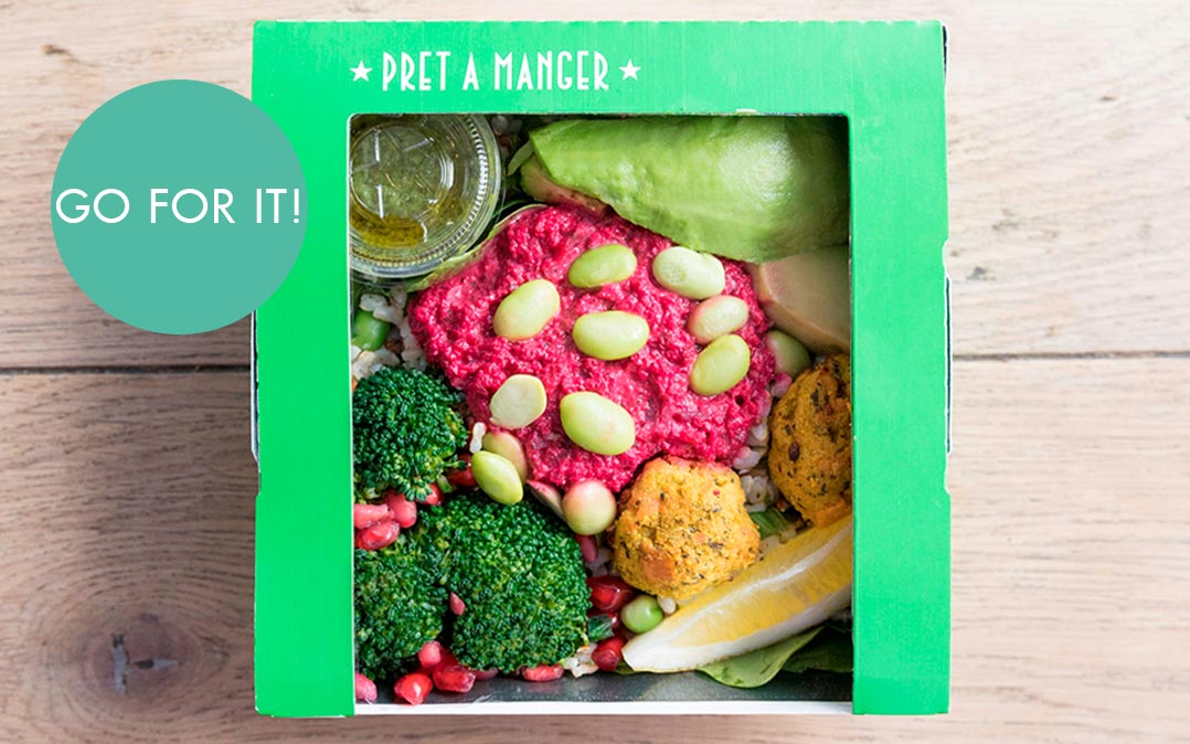 Pret Veggie Menu review