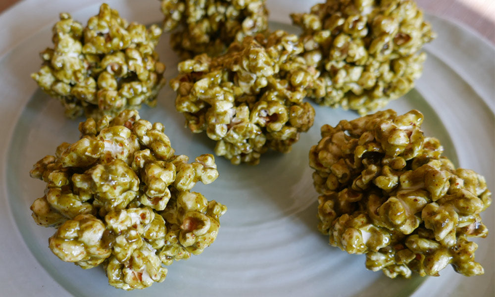 Matcha Cornflake Clusters