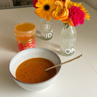 Refuel: Slow Roasted Tomato, Quinoa & Basil Protein Soup