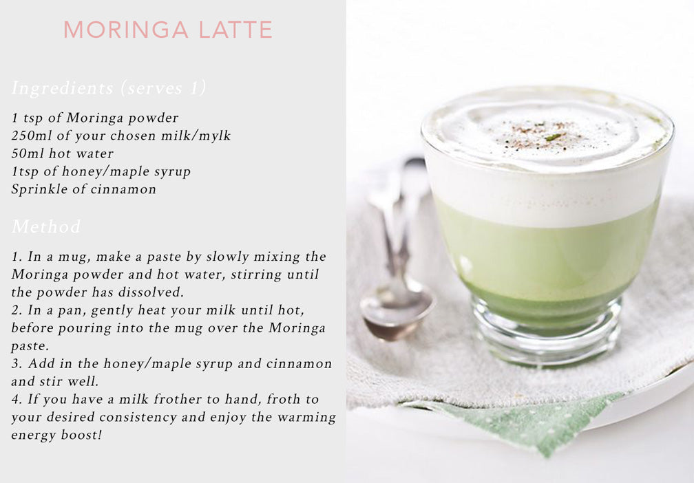 Moringa Latte Recipe