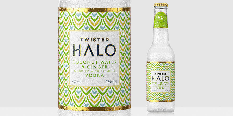 Twisted Halo low calorie alcoholic vodka drink